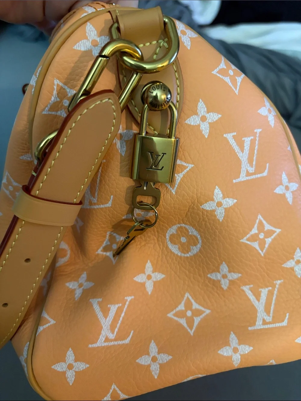 Louis Vuitton P9 speedy 30 orange